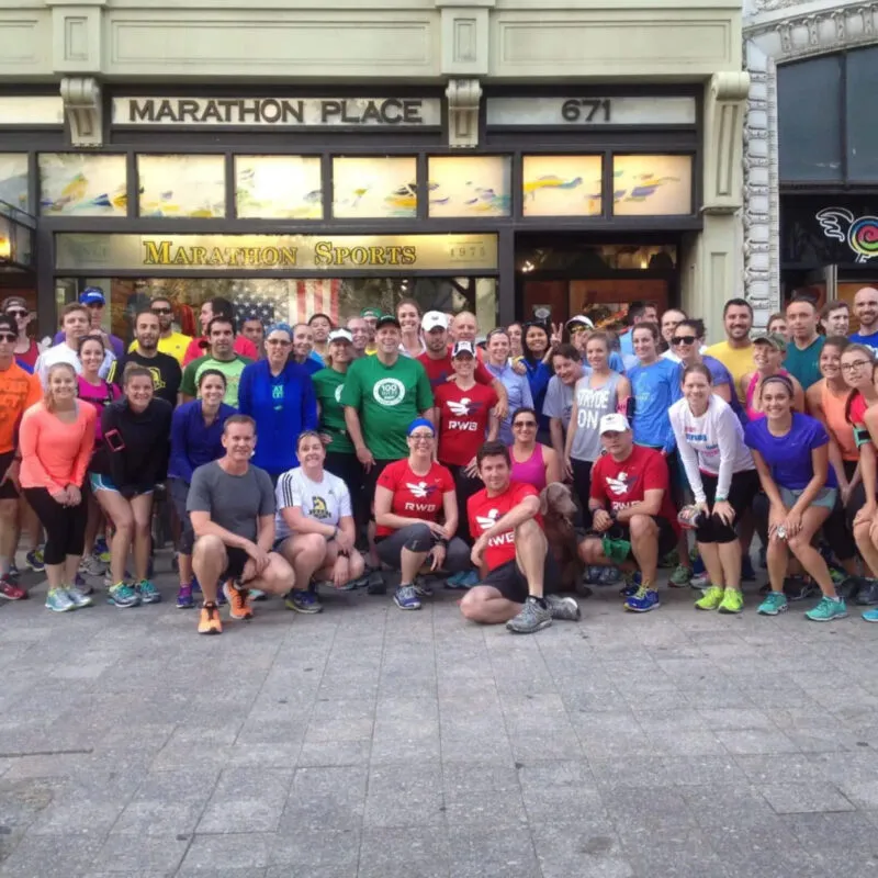 Marathon Sports Boston Run Group