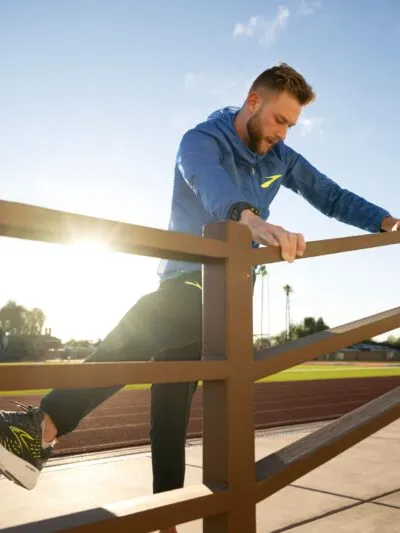 Brooks Athlete Dynamic Stretching Leg Swing