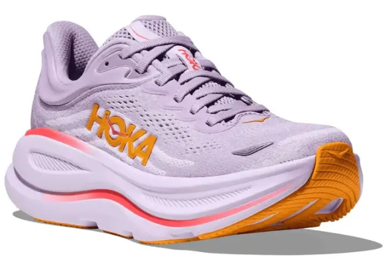 Hoka Bondi 9 Aster FlowerStarlight Glow Upper View