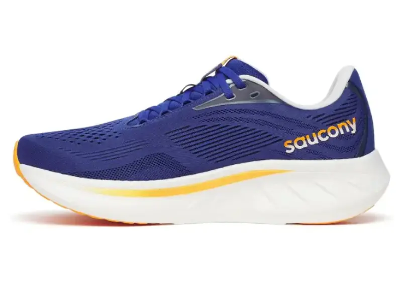 Saucony Ride 18 Men's in CloudDream on a white background