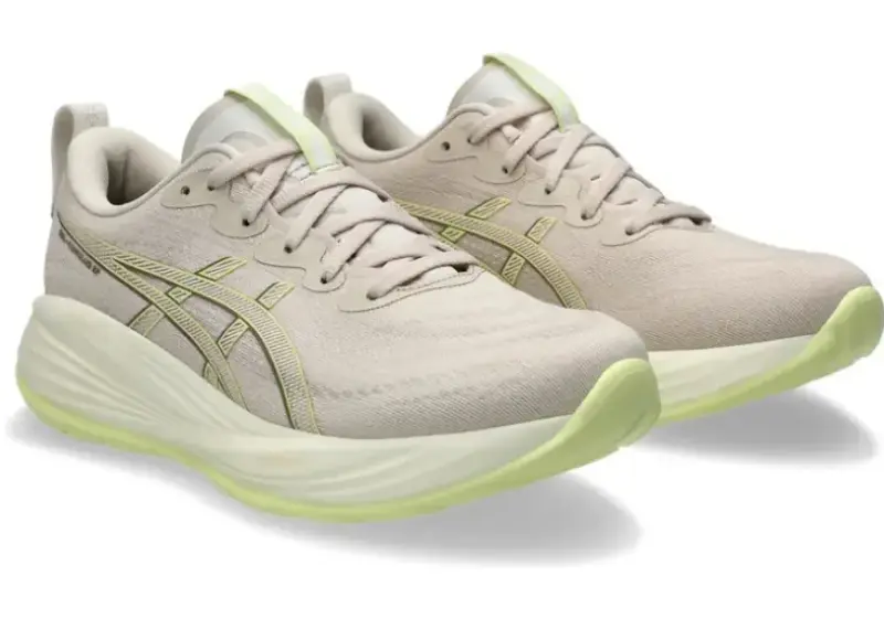 Women's Asics Gel-Cumulus 27 Mineral BeigeHuddle Yellow