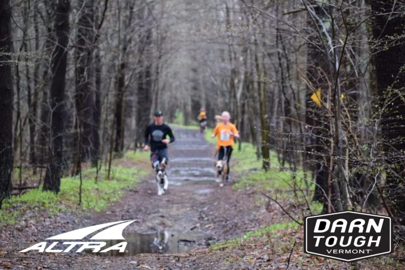 Dixon's Revenge Trail Race runners on trail